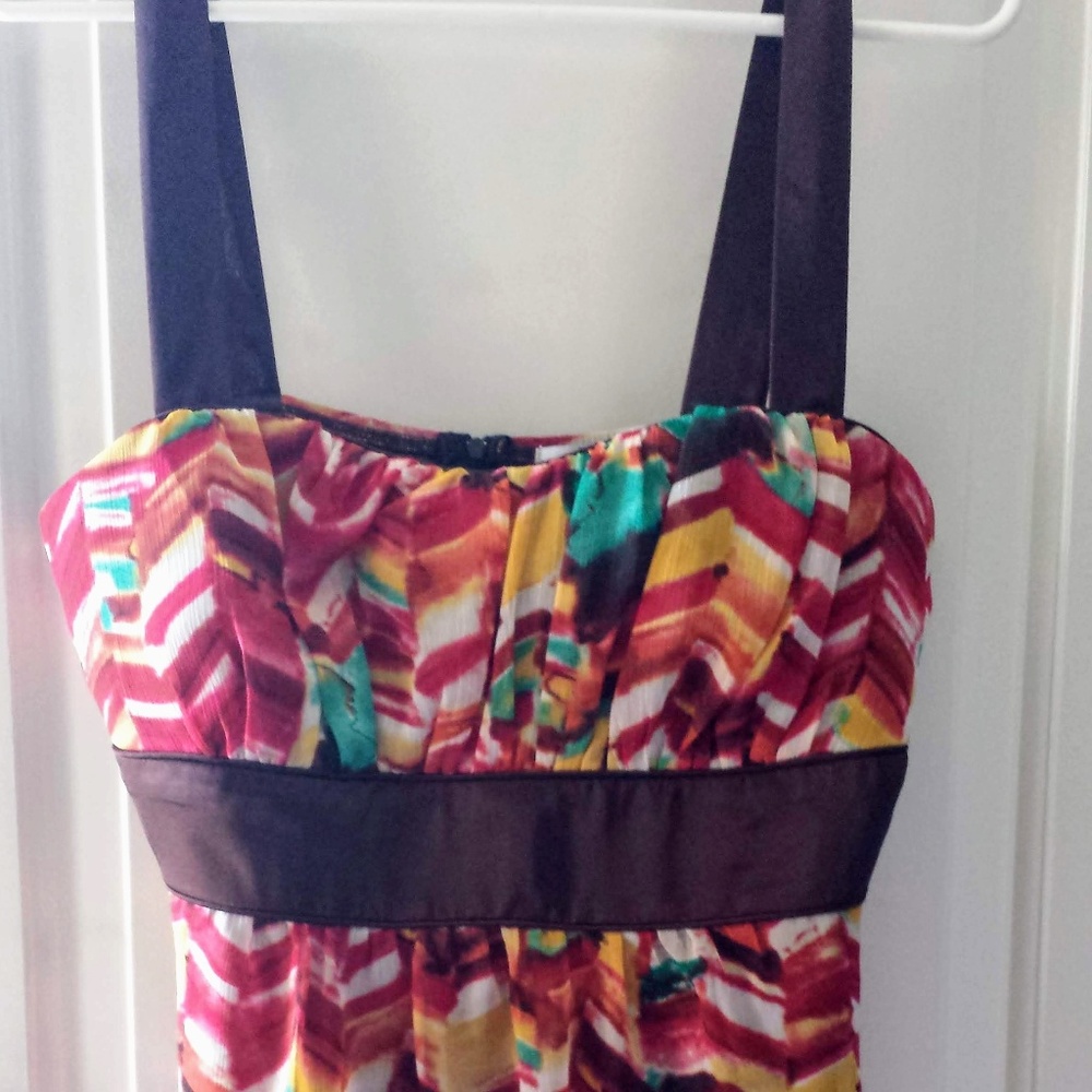 Colorful baby doll top